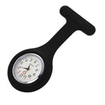 Fashion Pocket Watches Silicone Nurse Watch Brooch Tunic Fob Watch With Free Battery Doctor Medical Unisex Watches Clock