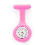Fashion Pocket Watches Silicone Nurse Watch Brooch Tunic Fob Watch With Free Battery Doctor Medical Unisex Watches Clock