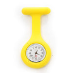 Fashion Pocket Watches Silicone Nurse Watch Brooch Tunic Fob Watch With Free Battery Doctor Medical Unisex Watches Clock