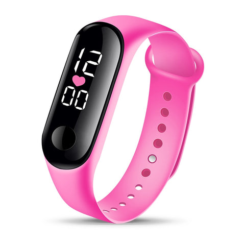 Fashion Bracelet Watch Children Watches Kids for Girls Boys Sport Electronic Wristwatch LED Digital Child Clock Student Watch